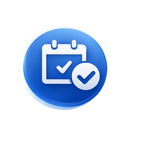 Book with confidence icon